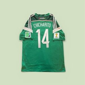 2014 World Cup Mexico Chicharito Javier Hernandez Retro Soccer Jersey NWT ⚽️💯🔥